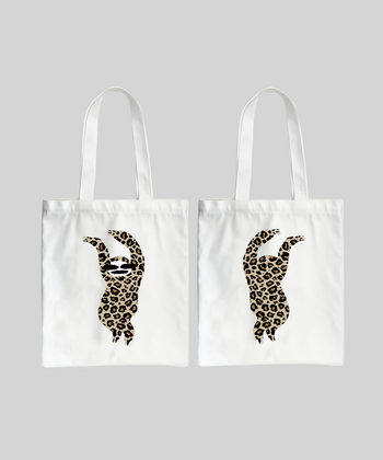 Leopard Sloth Tote bag