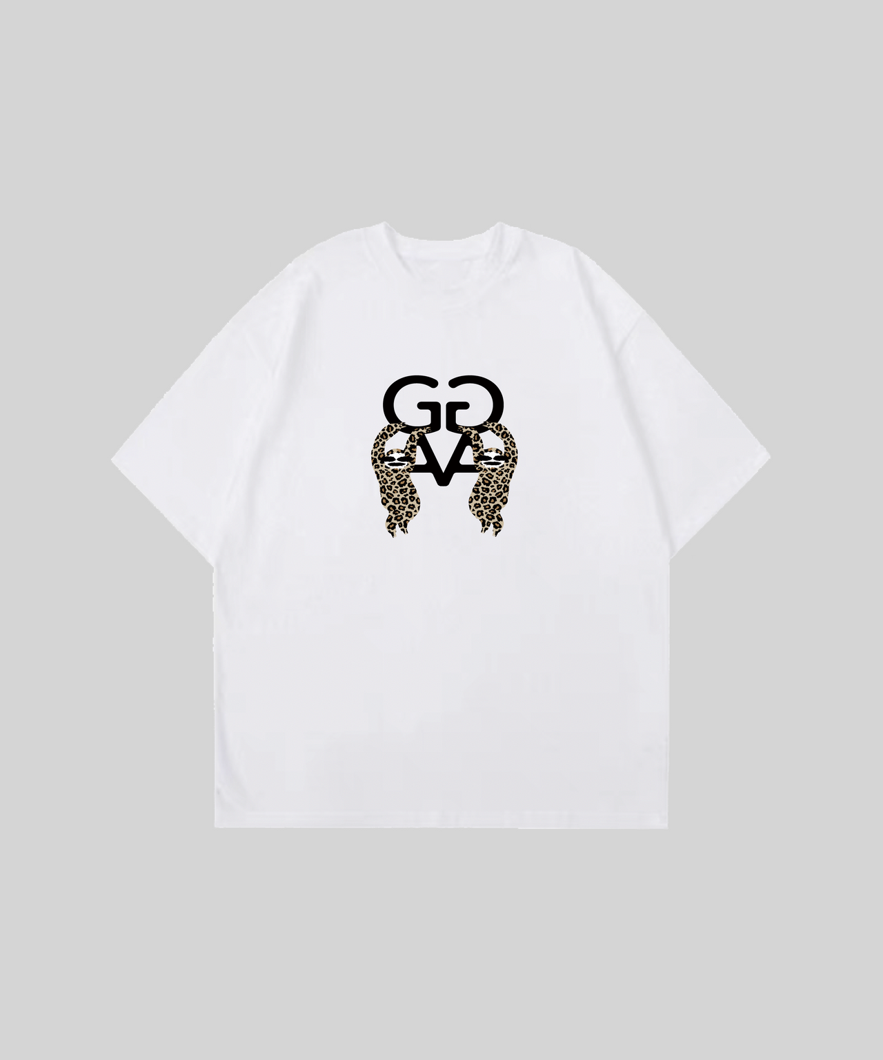 Leopard Sloth GAGA Middle Sleeves T-shirt